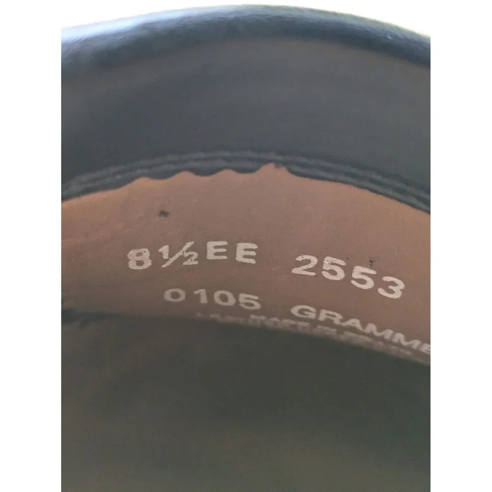 Bass Weejun Slip-On Black Tassel Men's Dress Shoes Size 8.5 EE